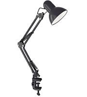 Светильник настольный на струбцине InHome СНС-13Ч 220В 60Вт Черный картинка 